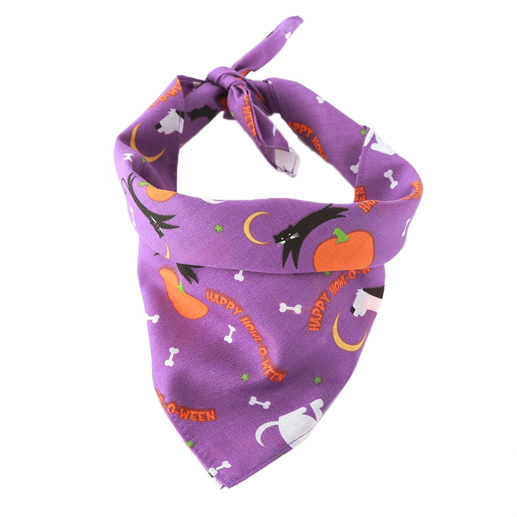 Halloween Themed Bandanas For Dogs