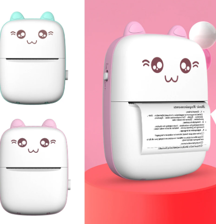 Portable Thermal Mini Photo Printer. Mini Pocket Printer