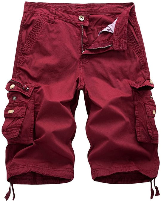 Men's Loose Cargo Shorts with Big Pocket