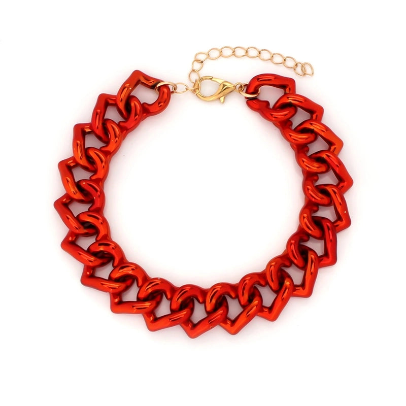 Cute Plastic Heart Shape Pet Collar