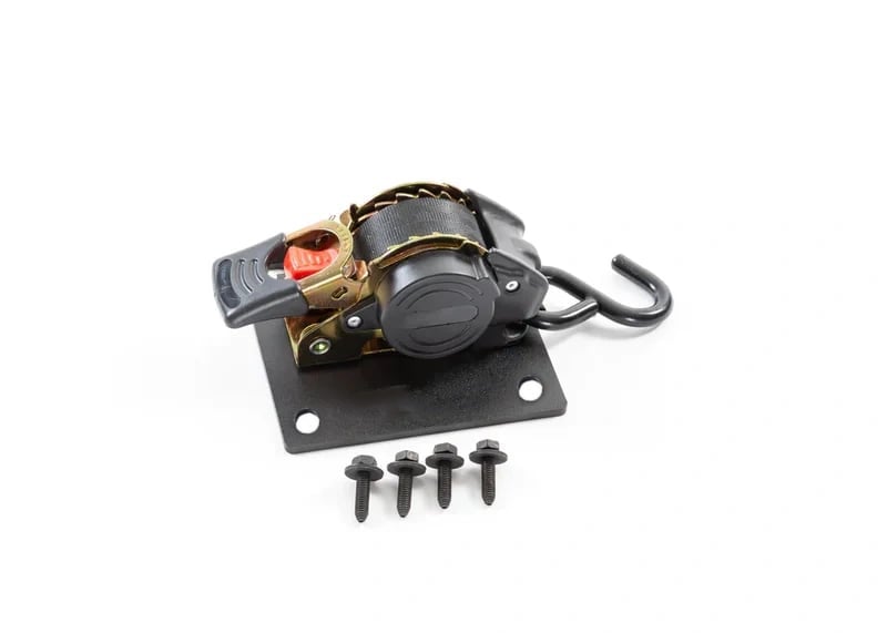 🔥 Retractable Auto Ratchet Strap with RAIL BRACKET BUNDLE