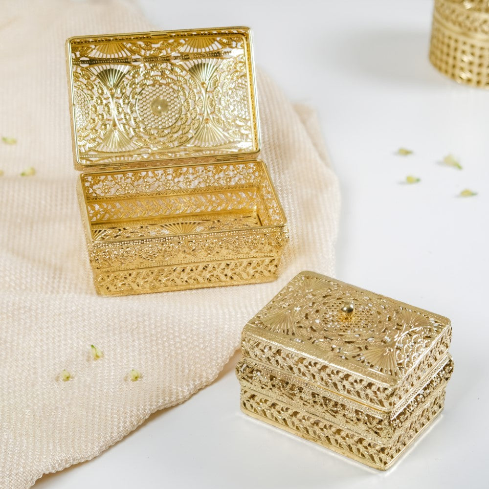 Gold Gift Box Set Of 2