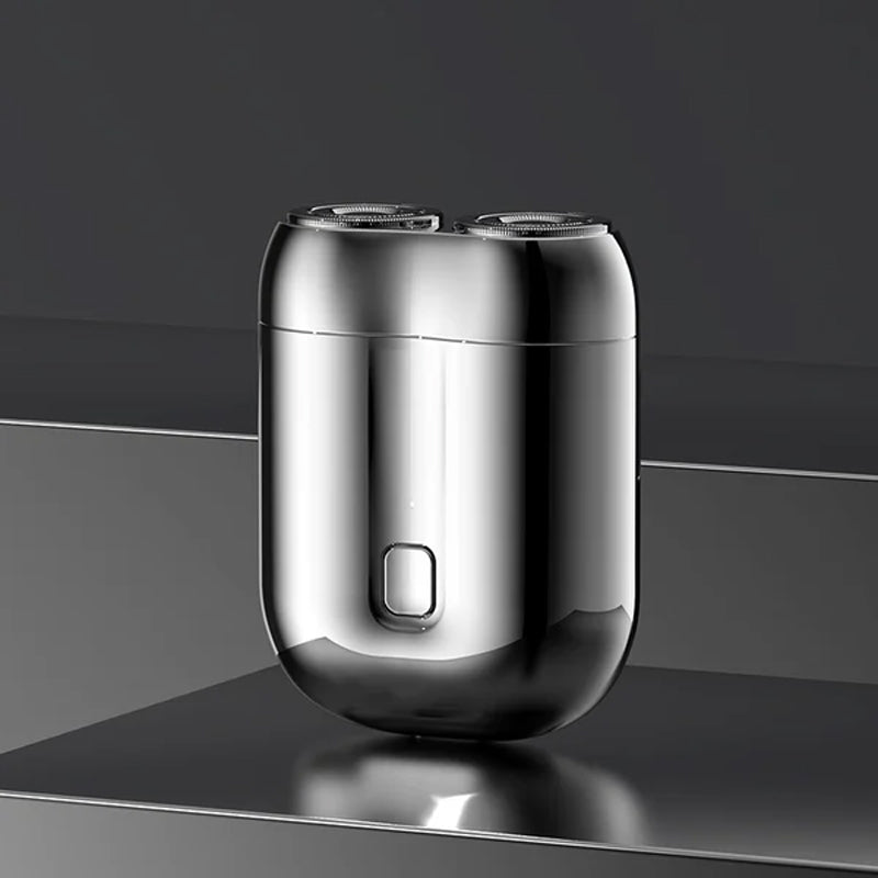 Rechargeable Waterproof Compact Electric Razor for Home. Car. Travel