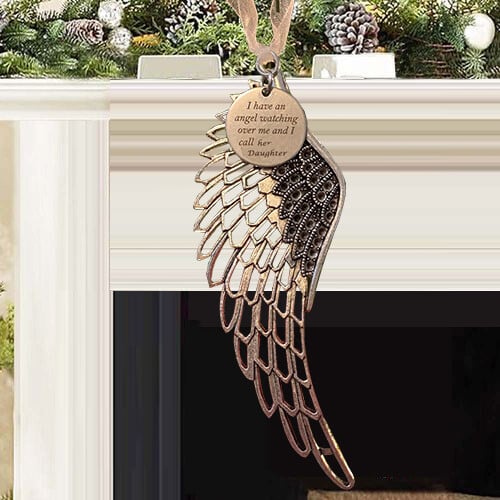 Memorial Ornaments Angel Wings -