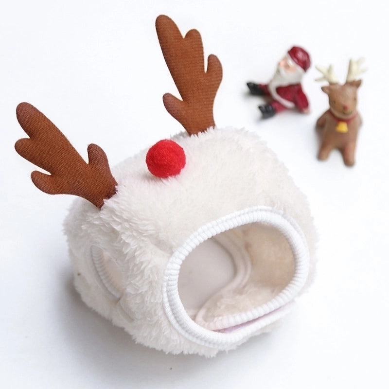 Cartoon Style Polyester Cartoon Pet Saliva Towel Pet Hat