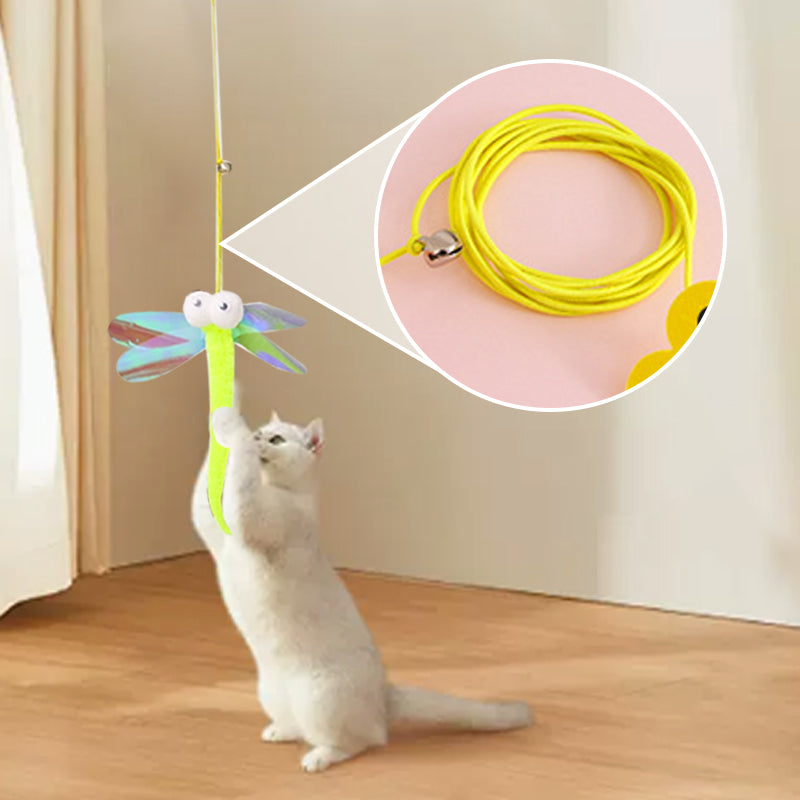 🔥Hot Sale😻Adjustable Hanging Cat Interactive Toy🧶