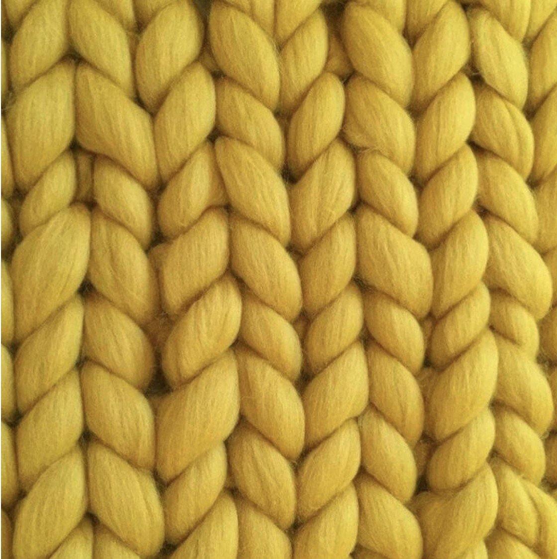CozyCloud Knit Throw