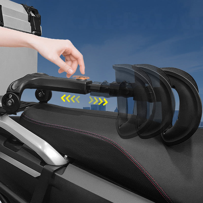 Motorcycle Adjustable Plug-in Rider Backrest