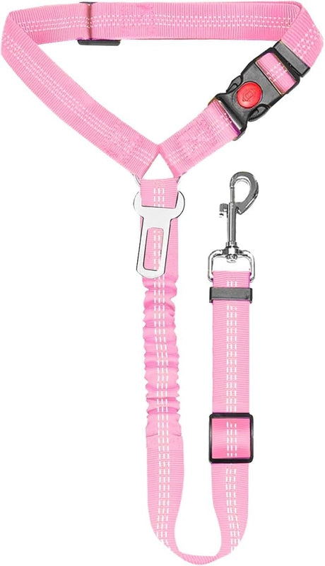 Pet Car Seat Belt Traction Rope Hot Picking Dog Rope Retractable Large Dog Ring Buckle Dog Chain Nylon