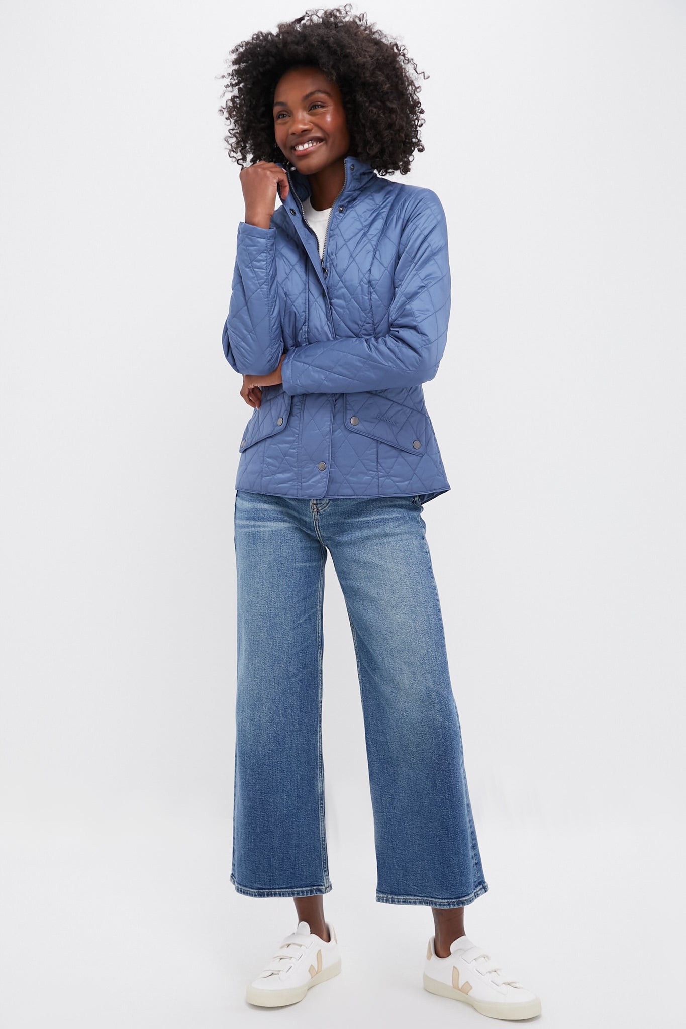 Stone Blue Flyweight Cavalry Quilt