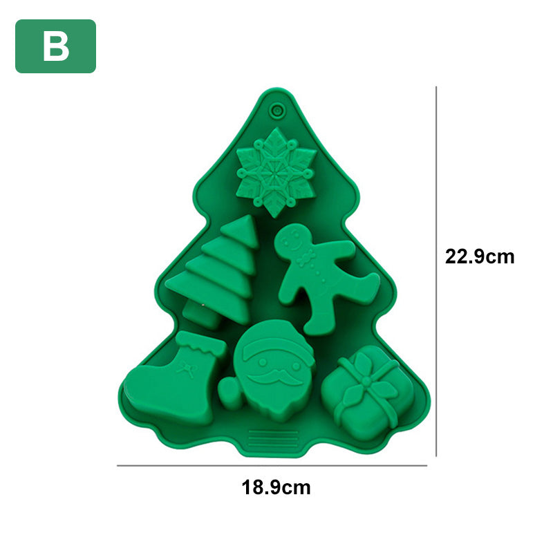 🔥BUY 2 GET 1 FREE🔥🌲Christmas Gift! Creative Silicone Christmas Tree Baking Mold💥