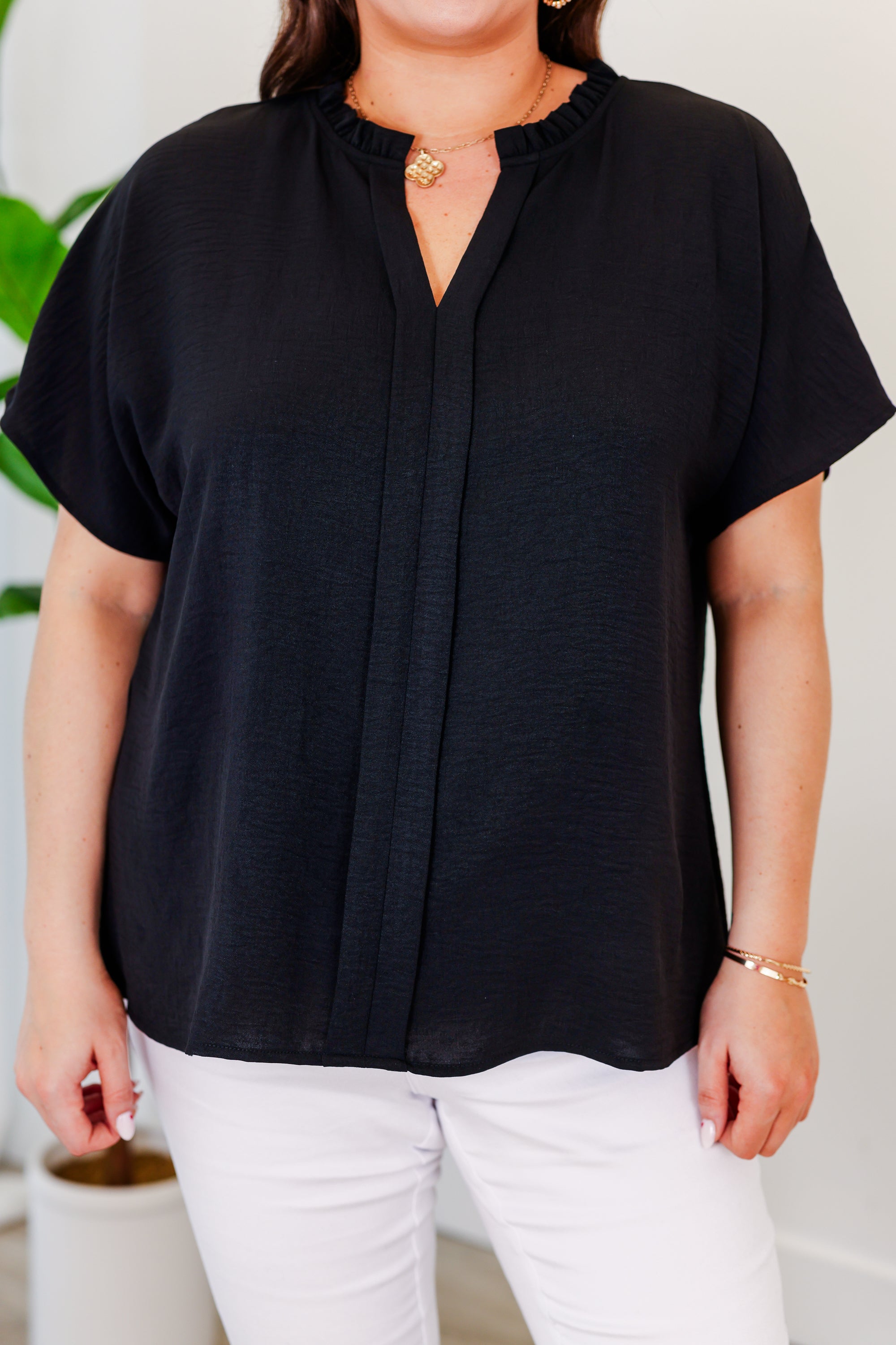 Our Palace Top. Black