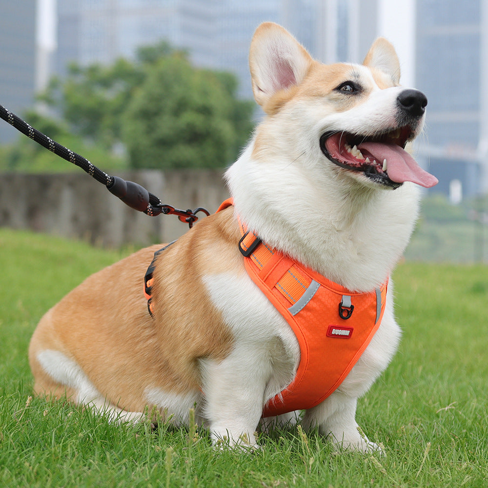 Reflective Breathable Dog Harness For Medium Large Dog