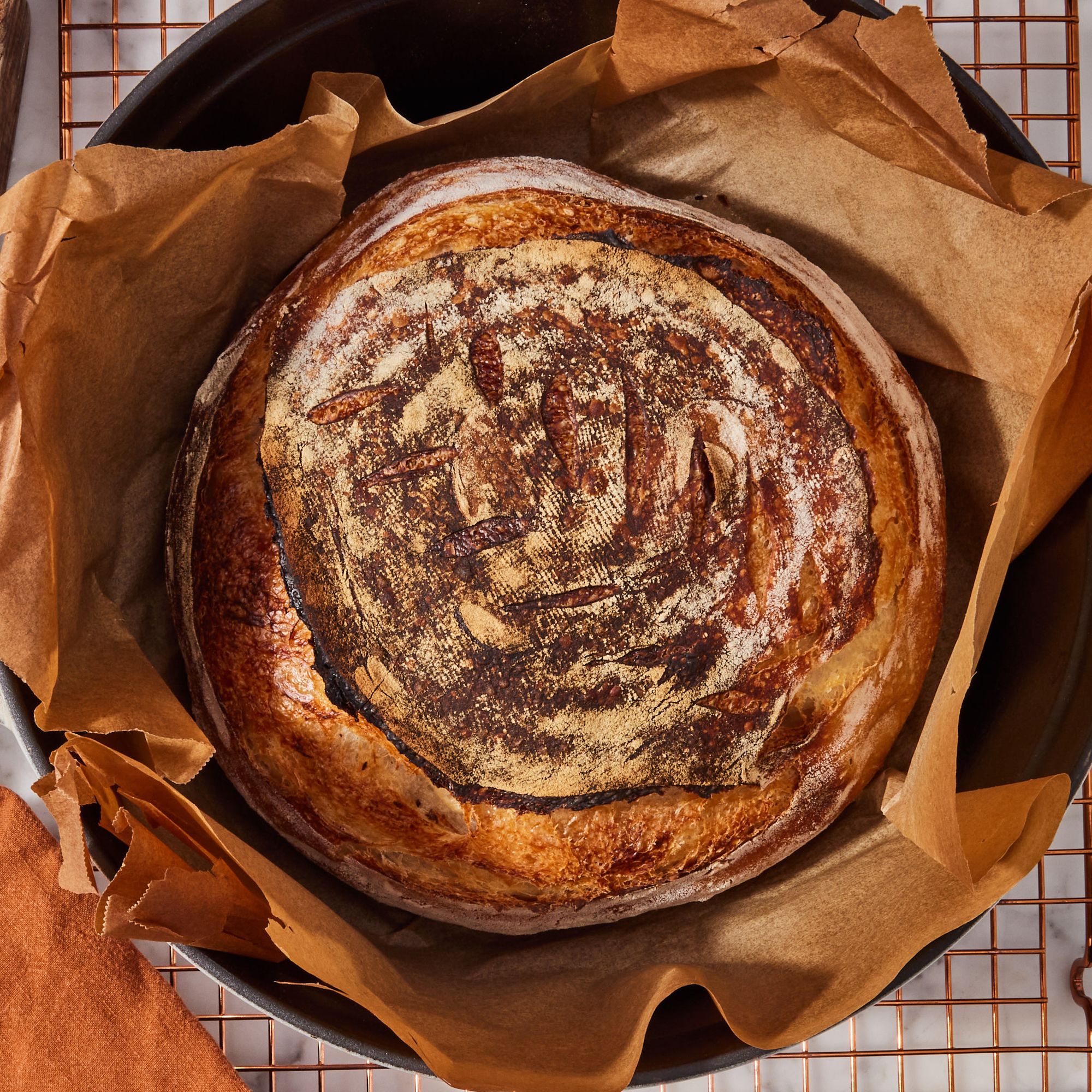 Wood Pulp Bread Proofing Banneton Baskets, Set of 2