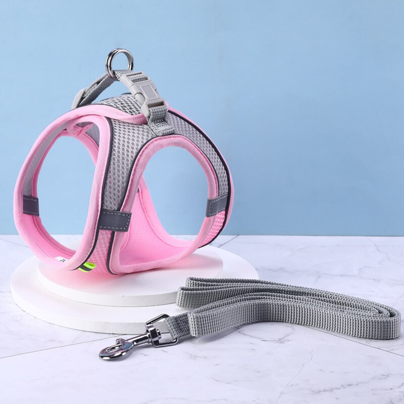 Dog Harness Vest With Leash For Small Dogs