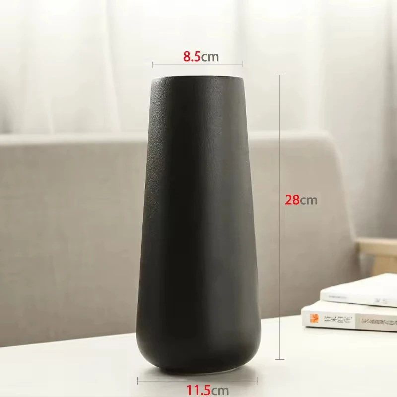 Minimalism Style Table Centerpiece Ceramic Vase Home Decor Decorative Living Room Vase for Flower