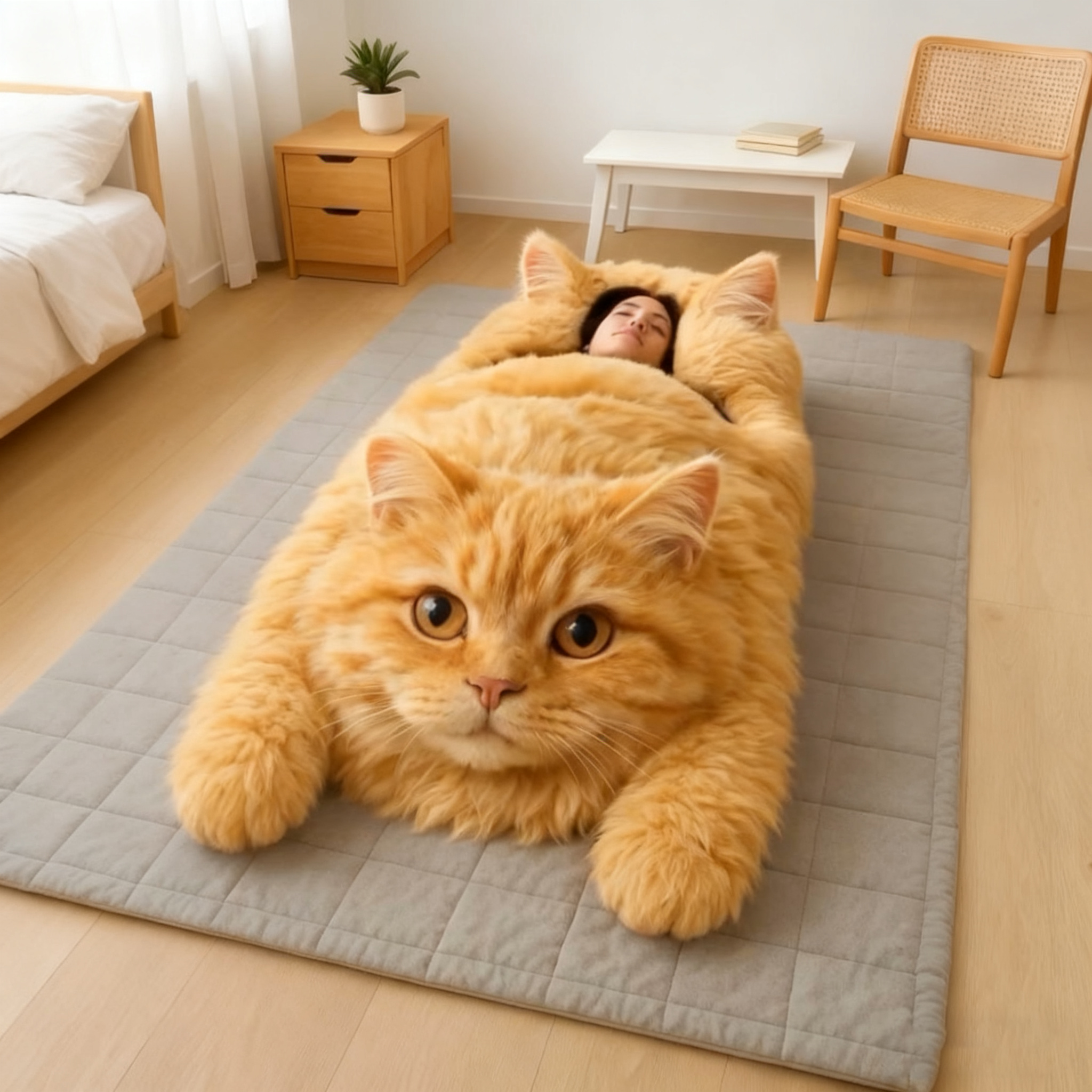 Fluffy Cat Sleeping Bags