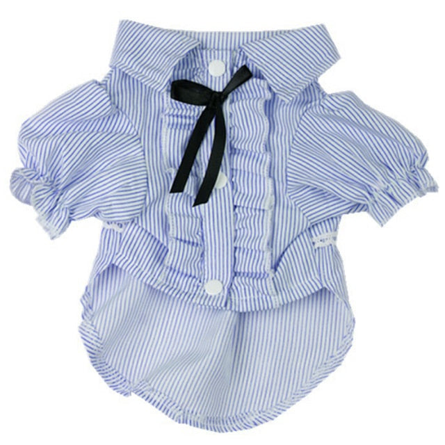 Fashion Striped Outfit for Dog
