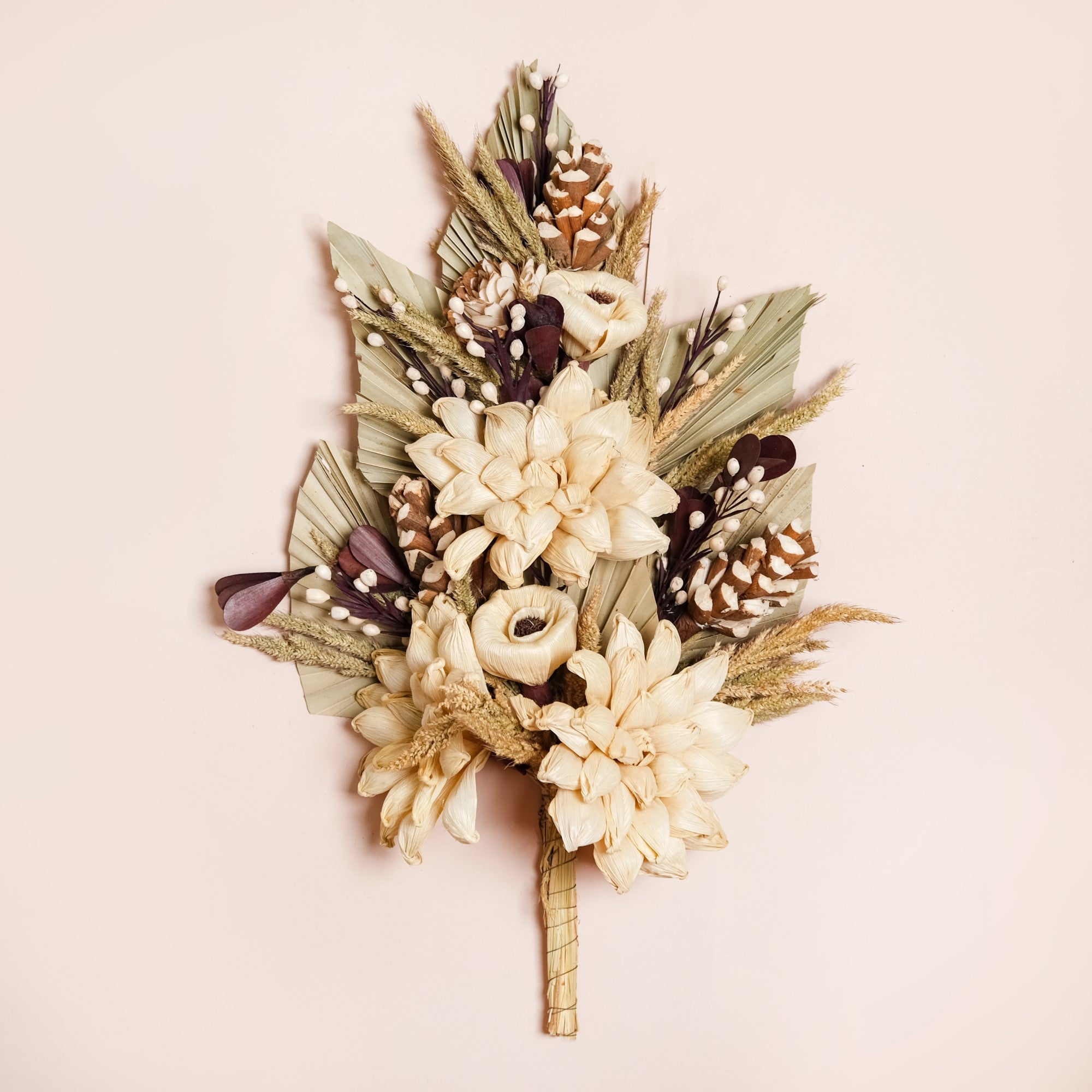 Sustainable Dried Flowers Decor Set Of 2