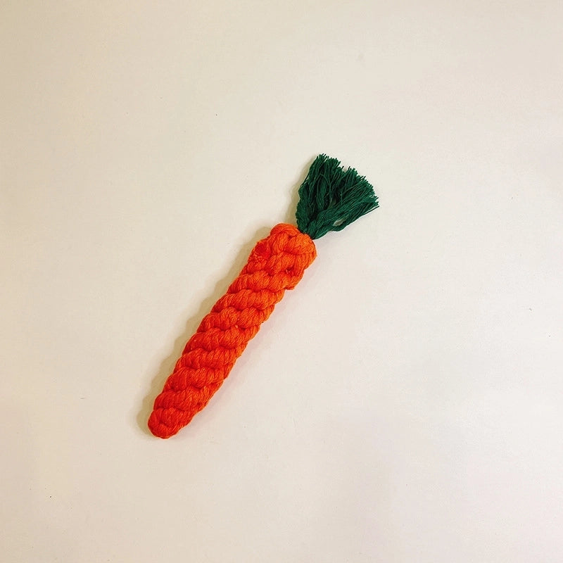 Basic Cotton Rope Color Block Pet Toys
