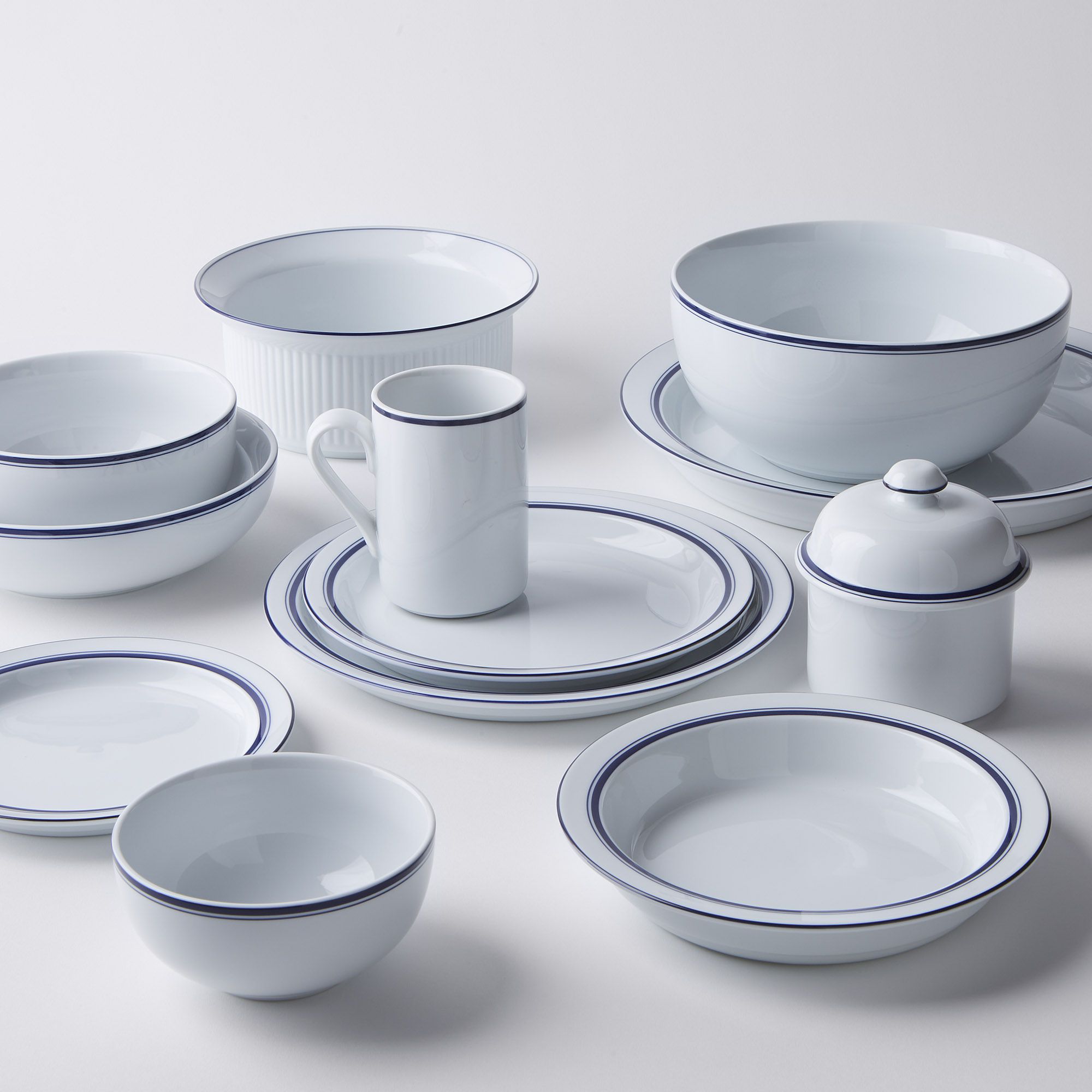 Blue Porcelain Dinnerware
