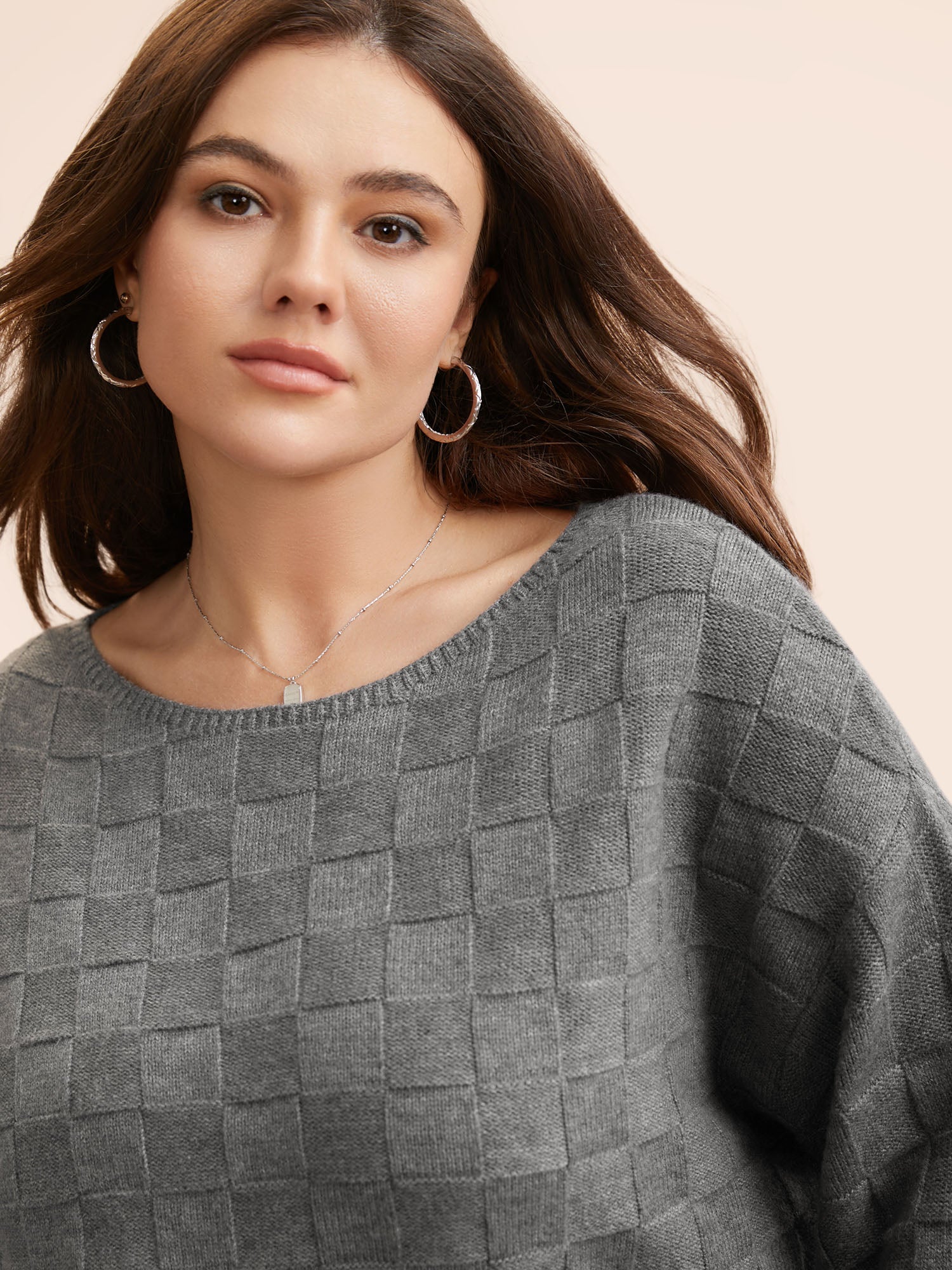 Supersoft Essentials Textured Batwing Sleeve Pullover