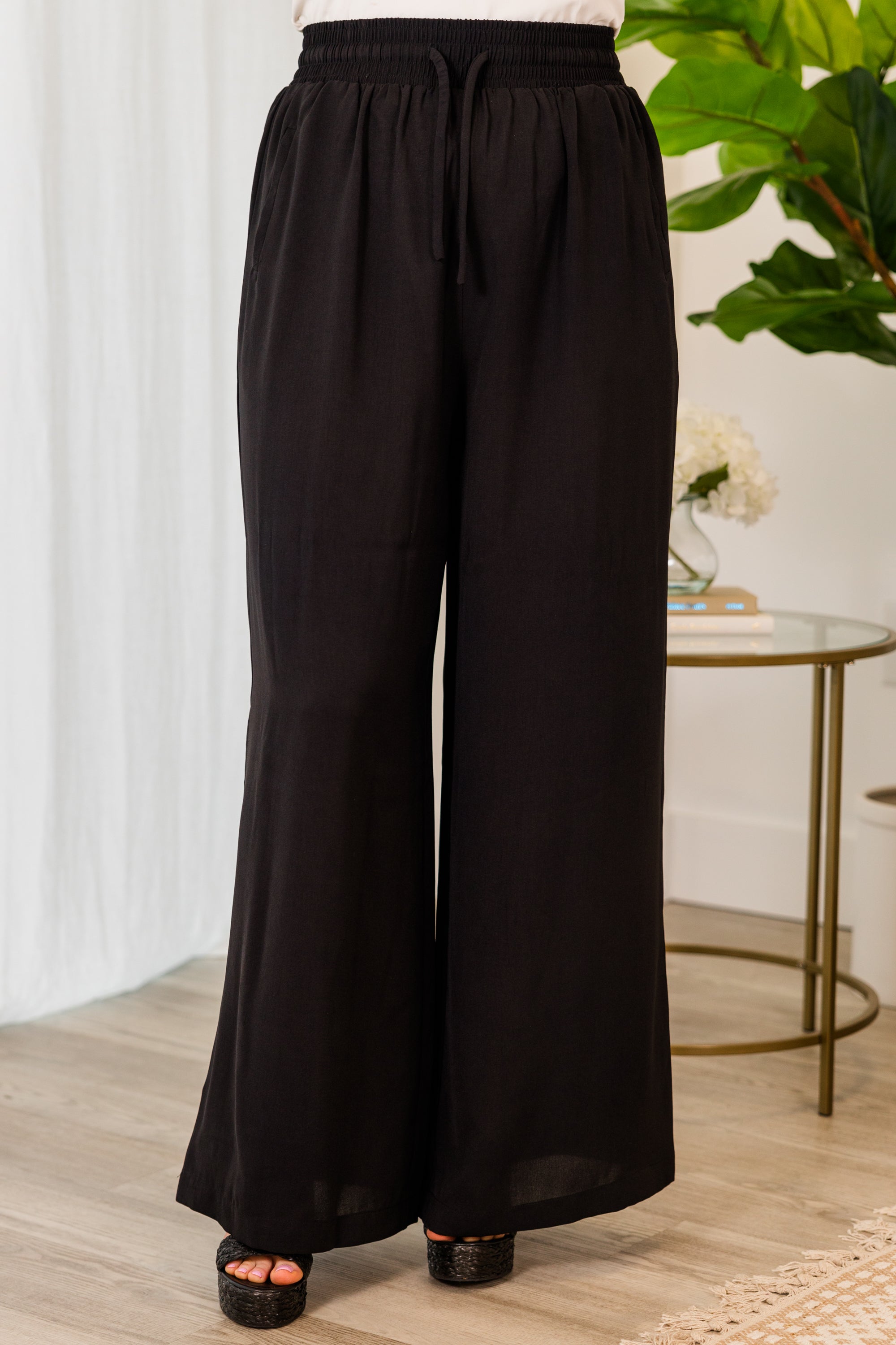 Can't Sit Still Pants. Black