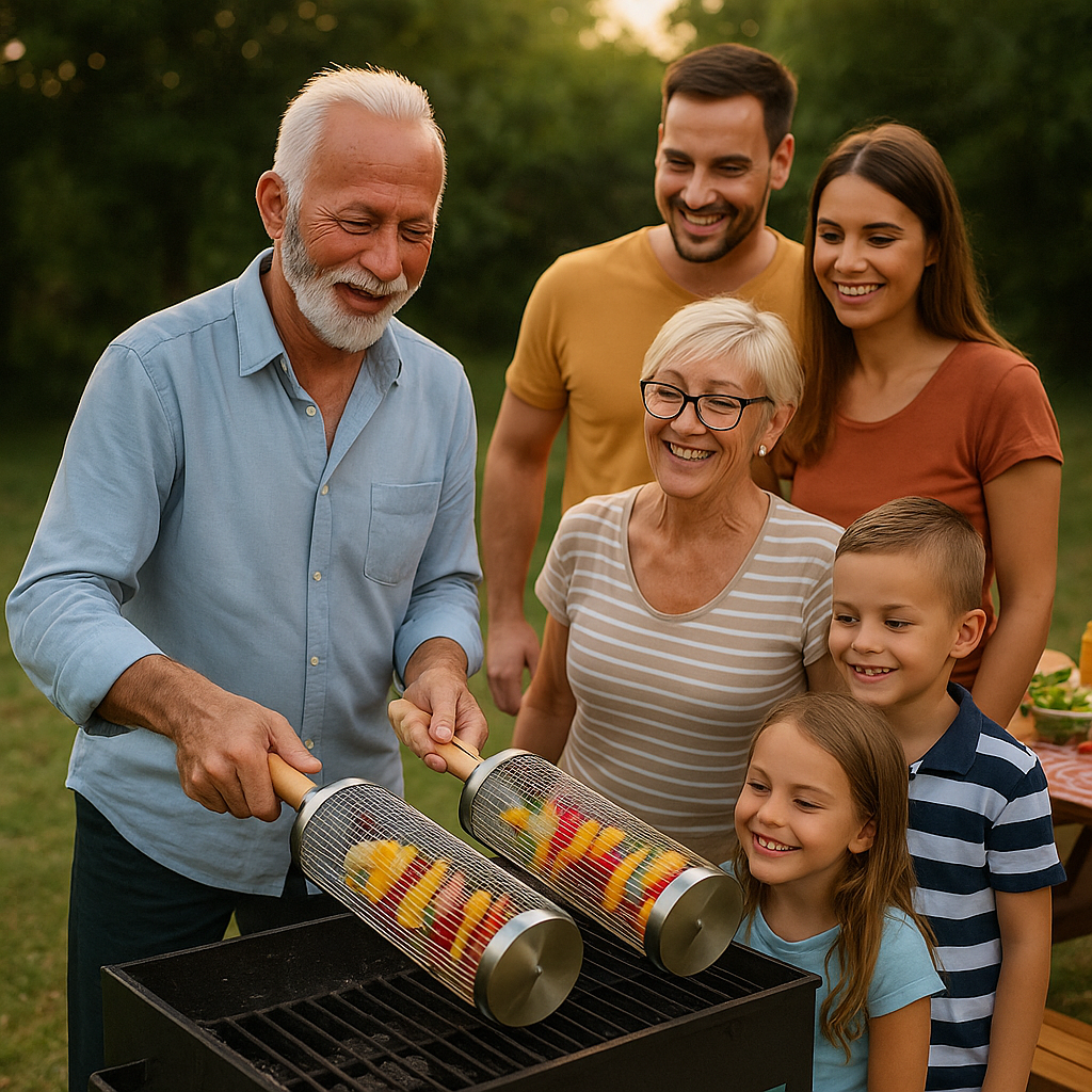 GrillOrb™ Rolling Basket Handle 🔥