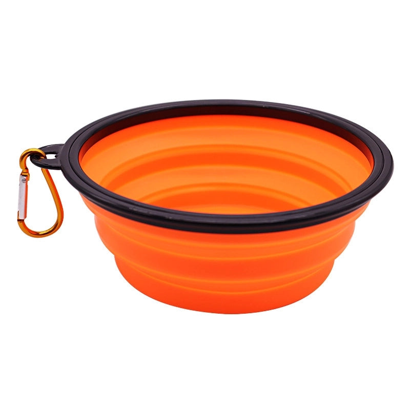 Minimalist Plastic Solid Color Pet Tableware
