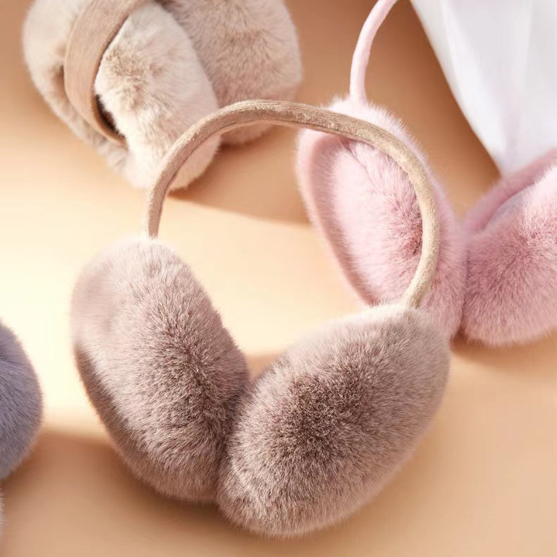Solid Color Plush Earmuffs