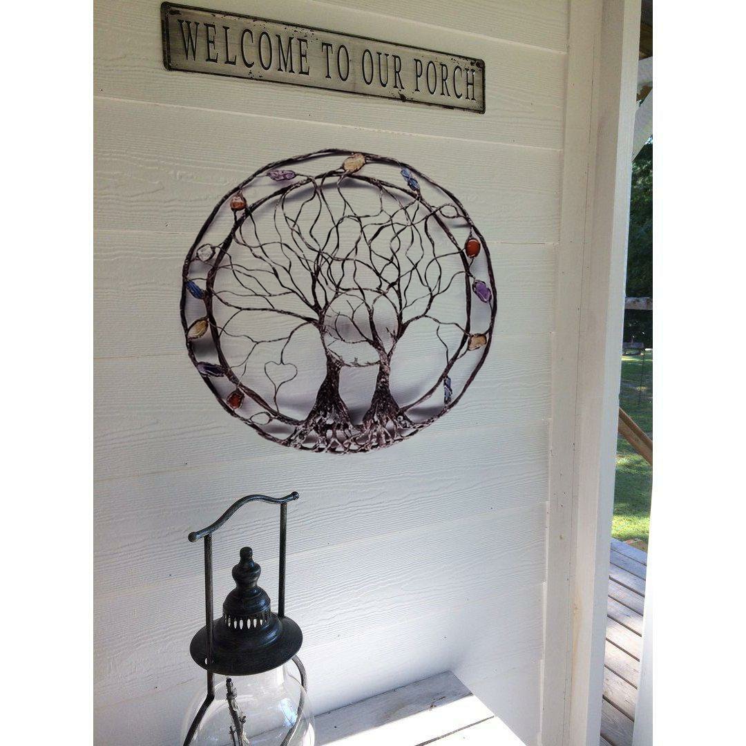 Circle of Life Garden Wall Art. The Moon Huggers