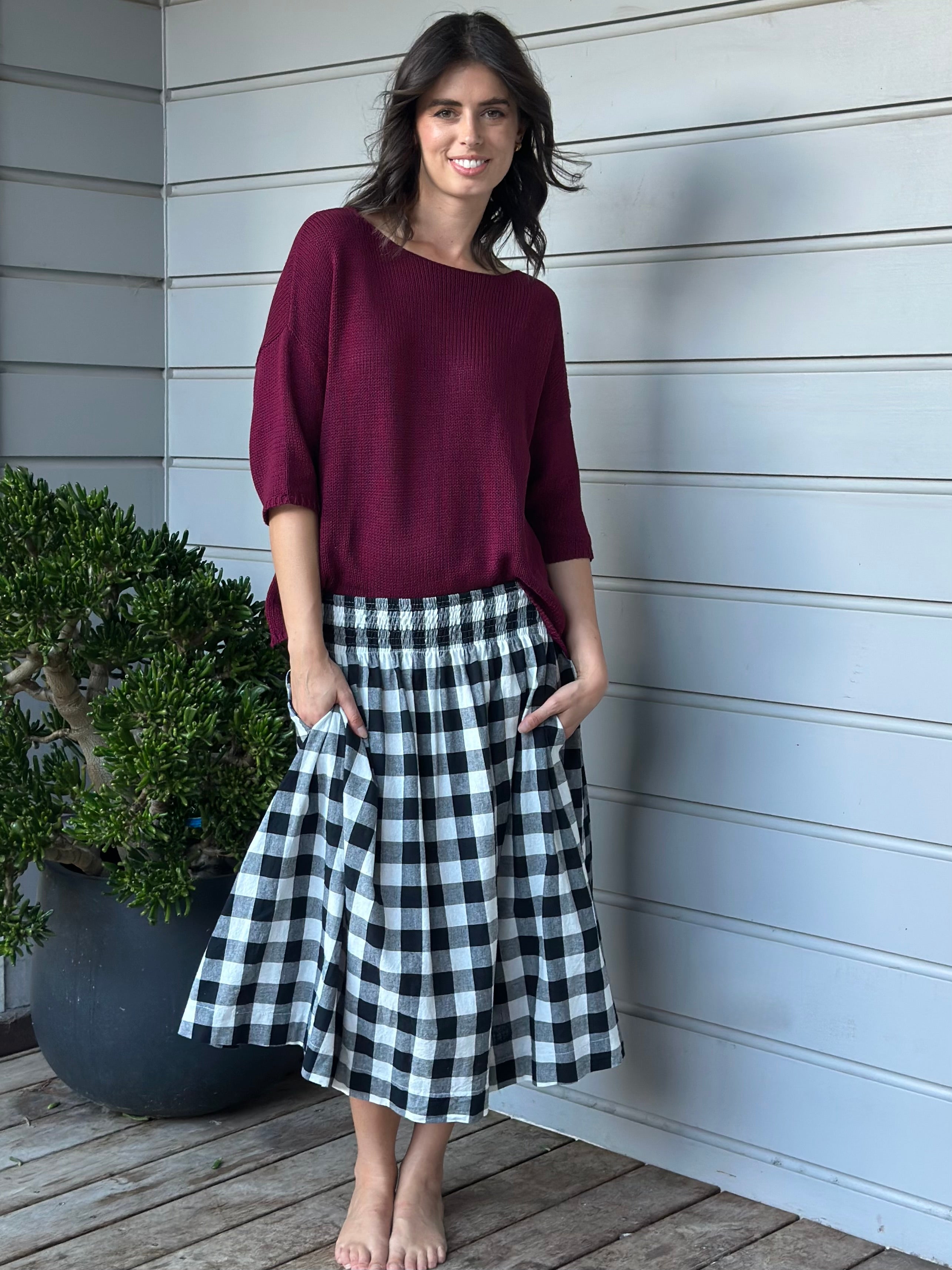 black check