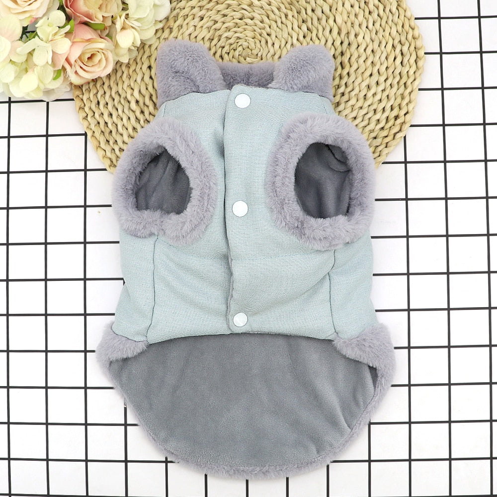 Warm Furry Puppy Coat