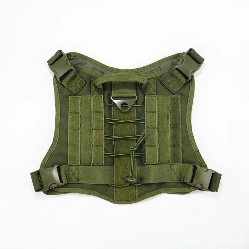 In Stock Dog Tactical Collar Training Large Dog Big Dog Chest Harness Dog Leash Outdoor Dog Walking Vest Clothes