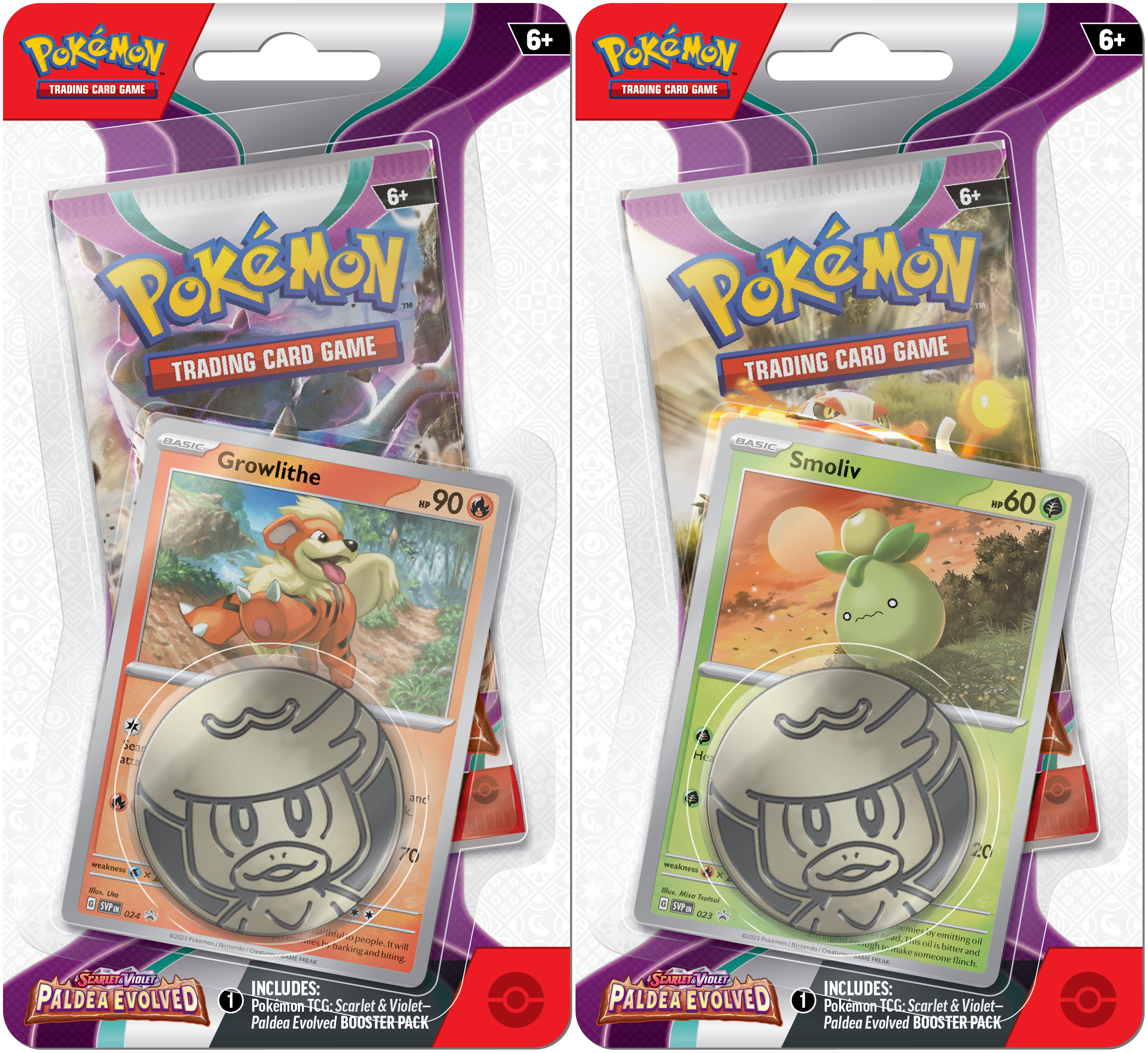 Pokémon: Scarlet and Violet - Paldea Evolved Checklane Blisters