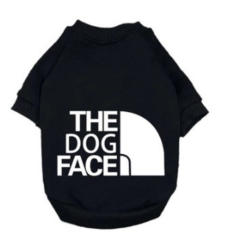 Minimalist Classic Style Polyester Letter Pet Clothing