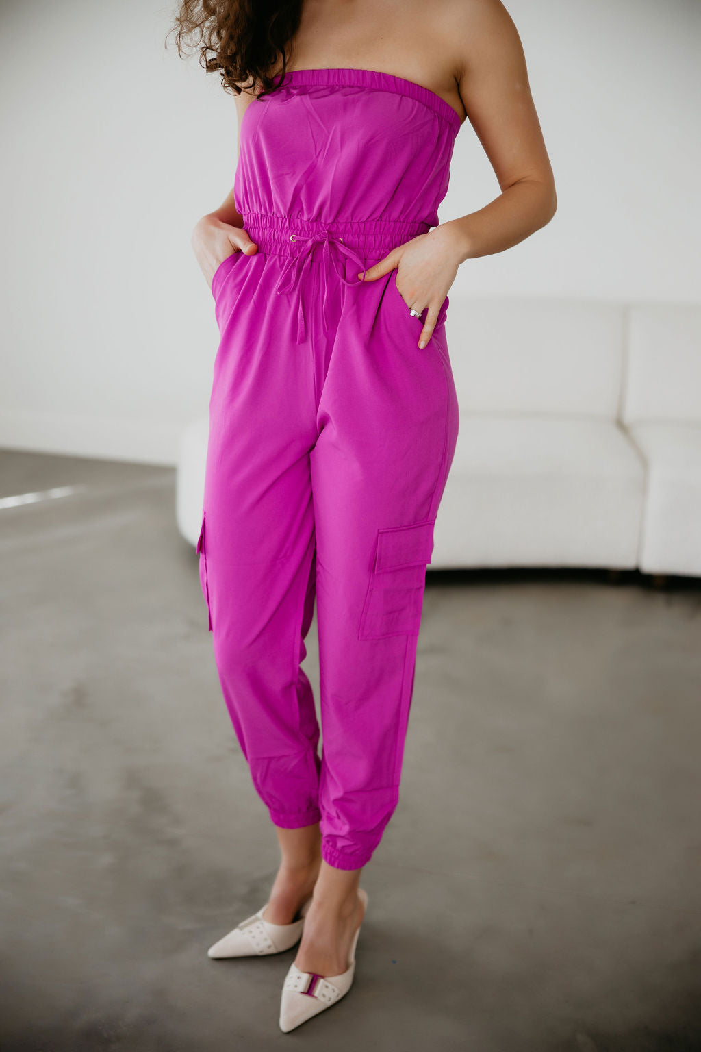 Leyla Cargo Jumpsuit