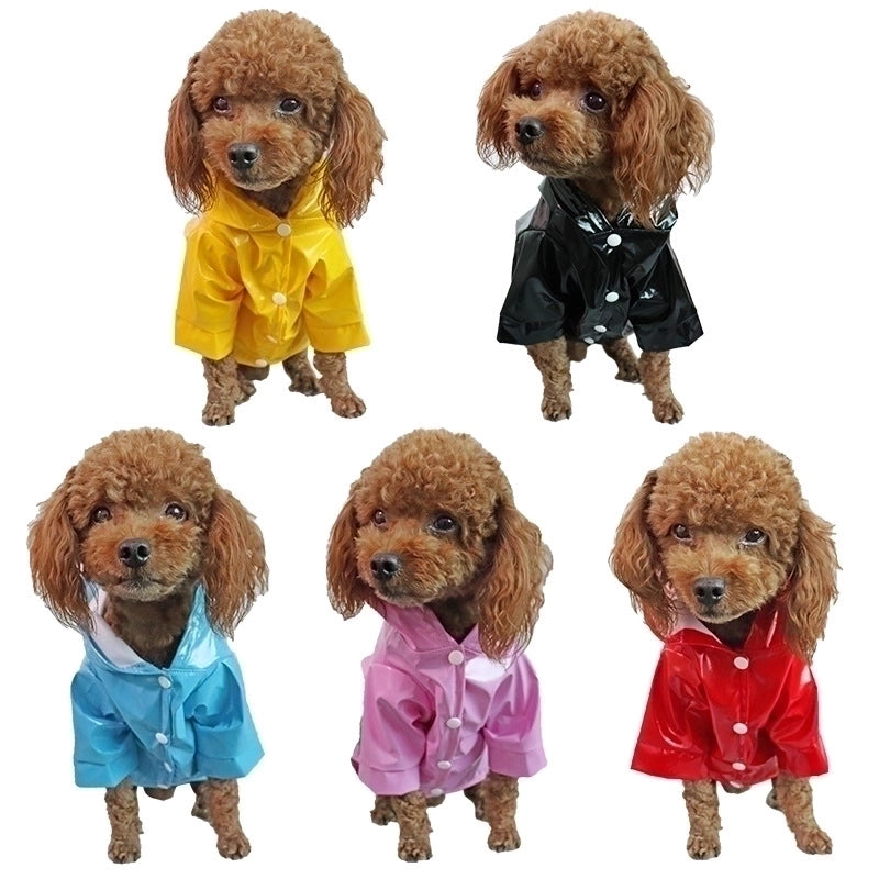 Casual Pu Leather Solid Color Pet Clothing