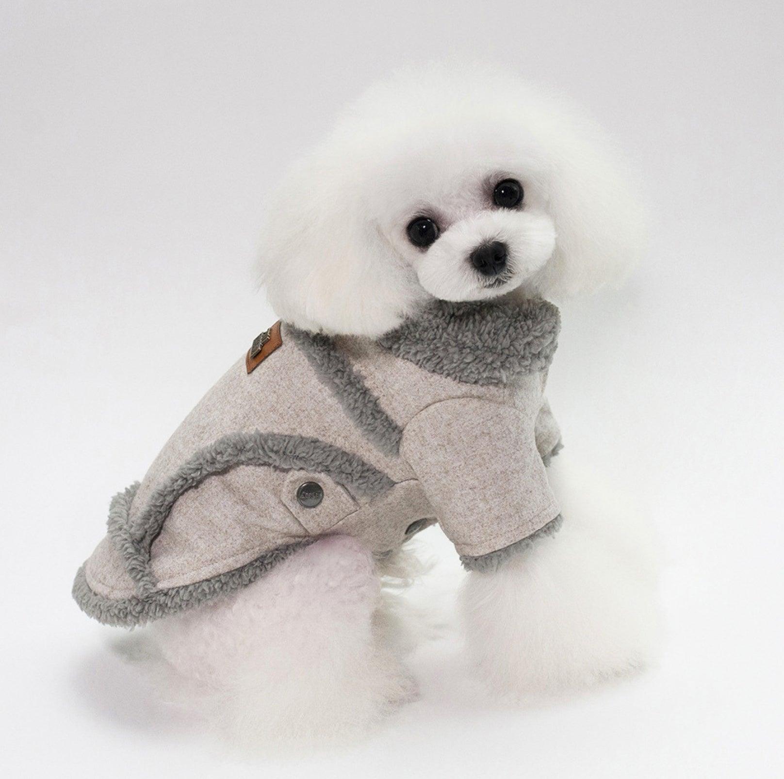 Nordic-Style Dog Cotton Jacket