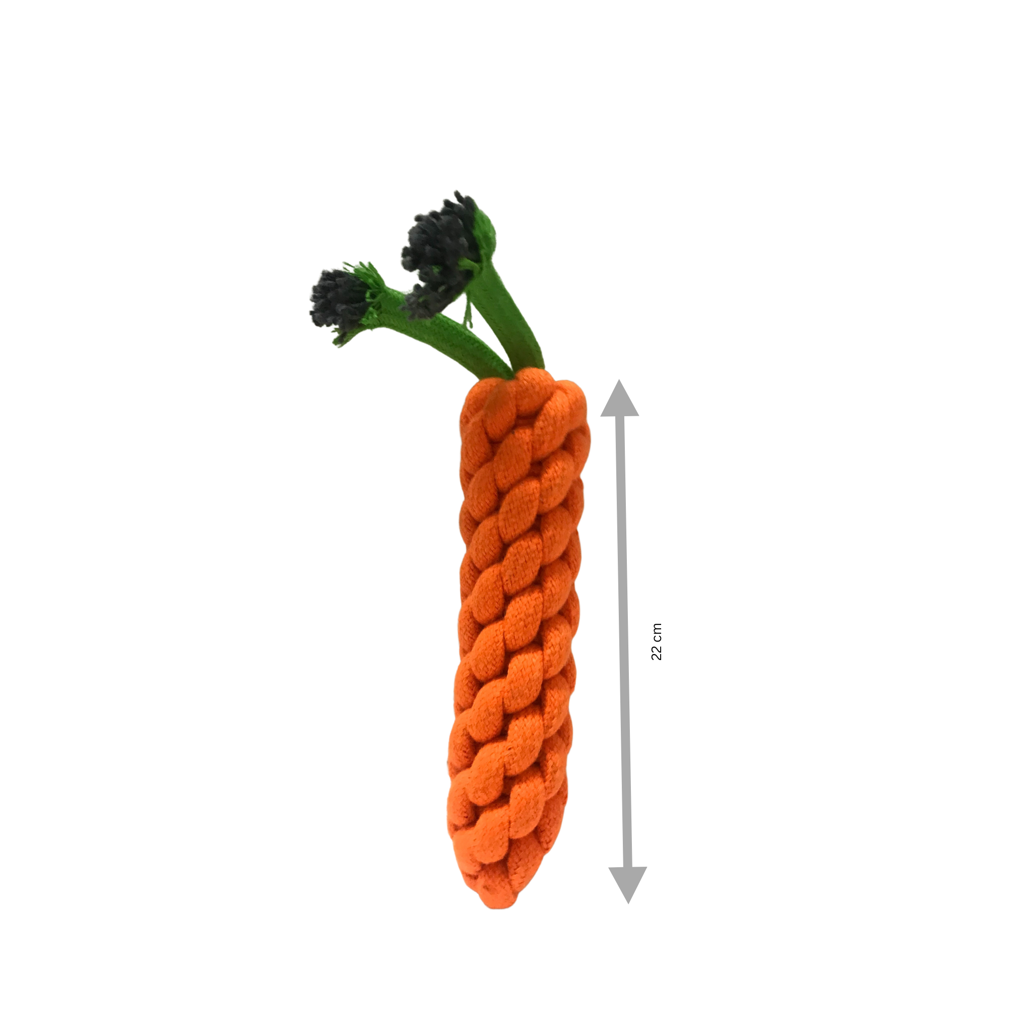 Carrot Rope Toy(Pack of 2)