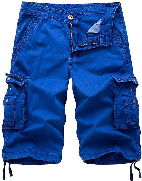Men's Loose Cargo Shorts with Big Pocket