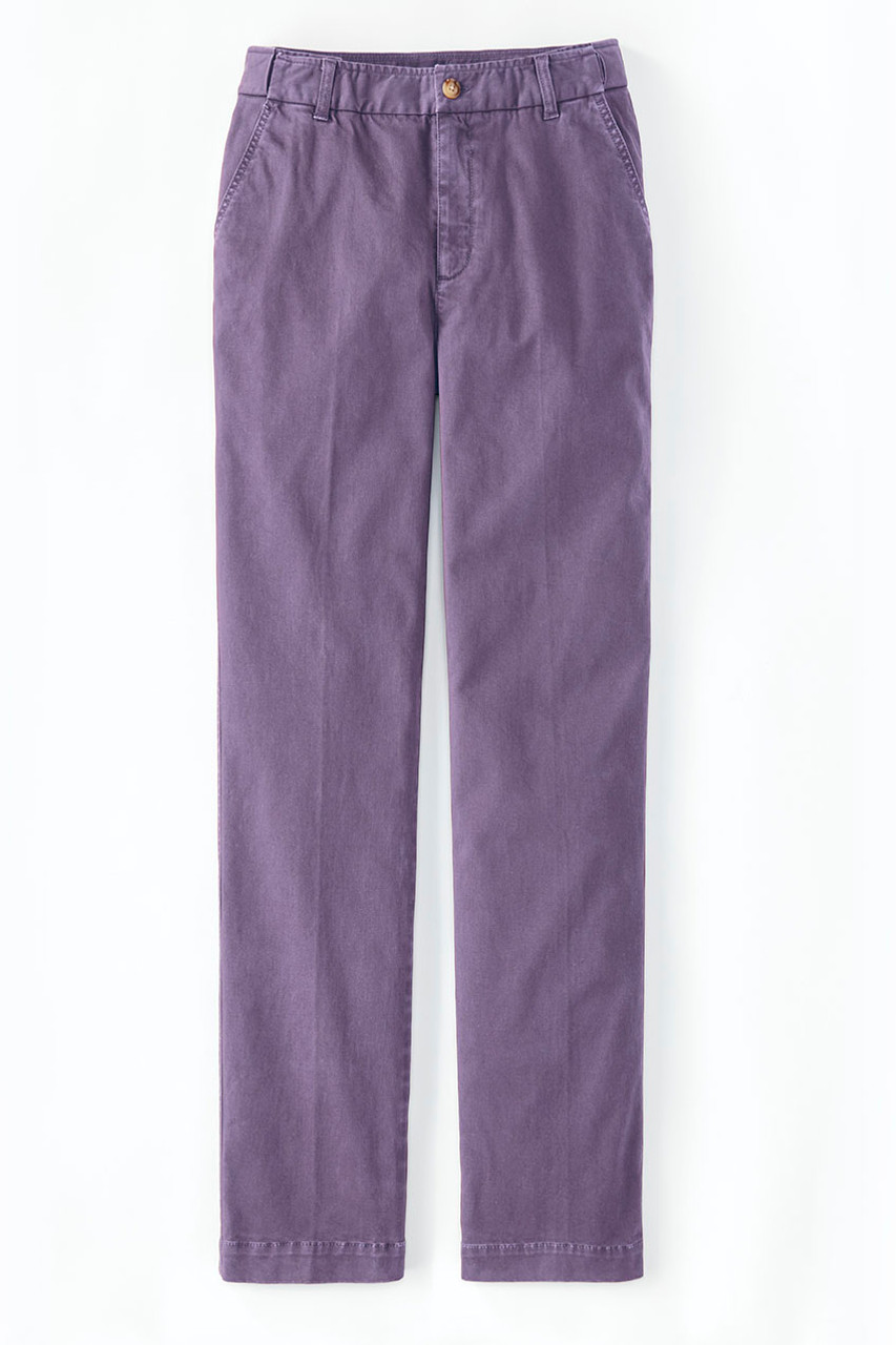 Hidden Stretch-Waist Chinos