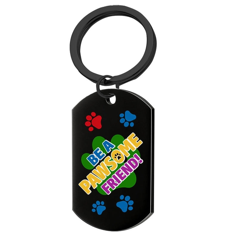 Cartoon Style Stainless Steel Letter Pet Accessories