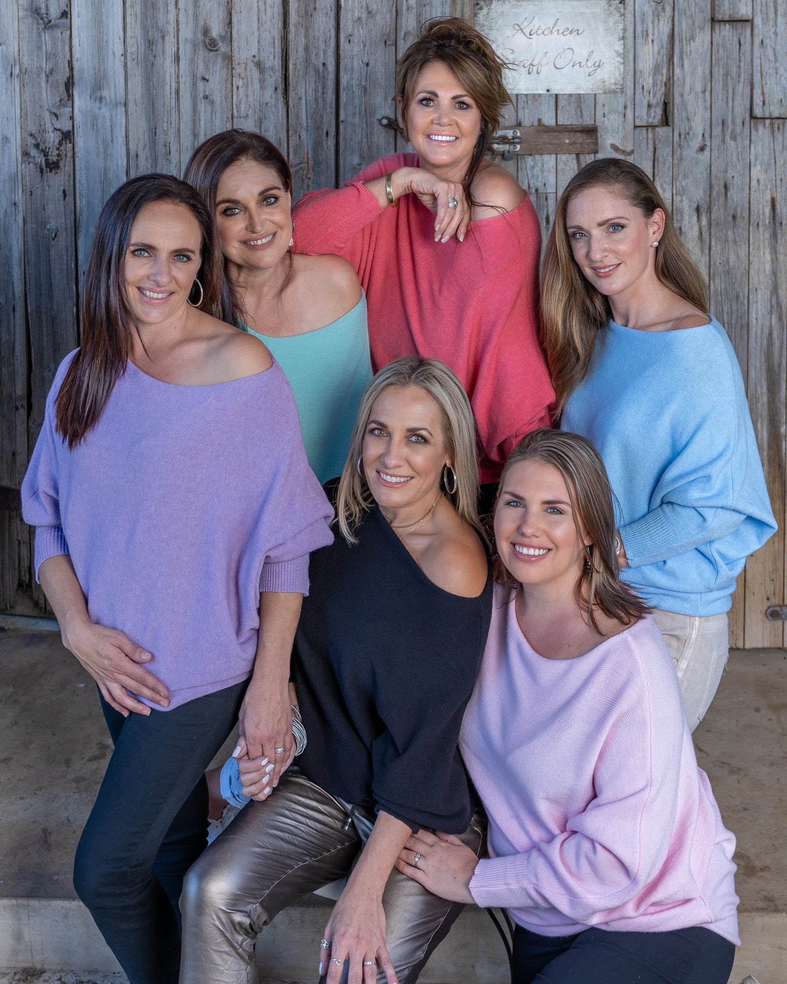 Cashmere Feel Knit | Pink