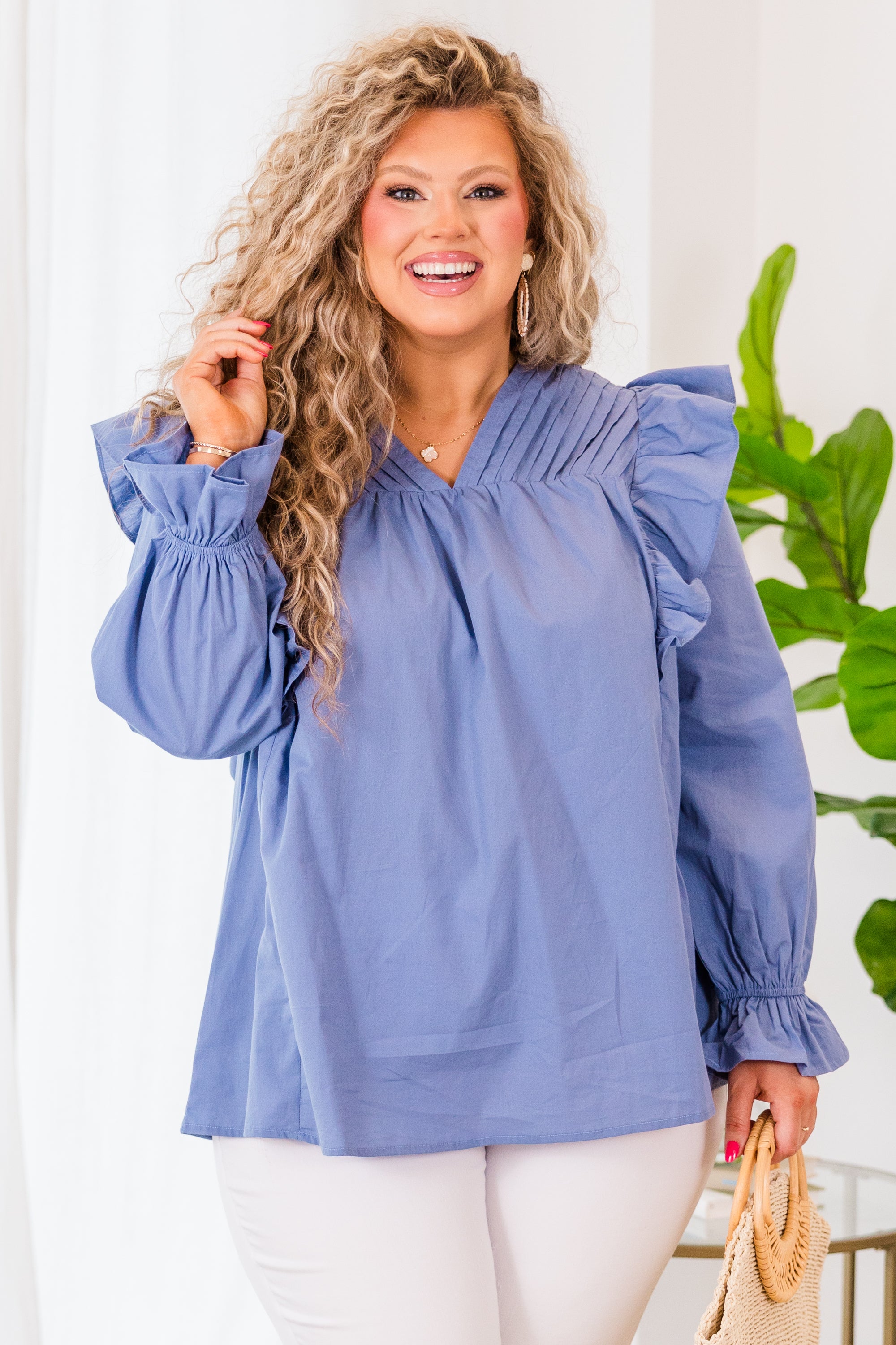 Flutter About Top. Blue