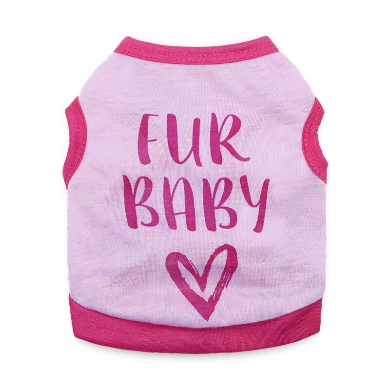 Dog Clothes Summer Clothes Teddy Bear Small Dog Summer Milk Dog Puppy Clothes Pet Dog Vest Summer Thin