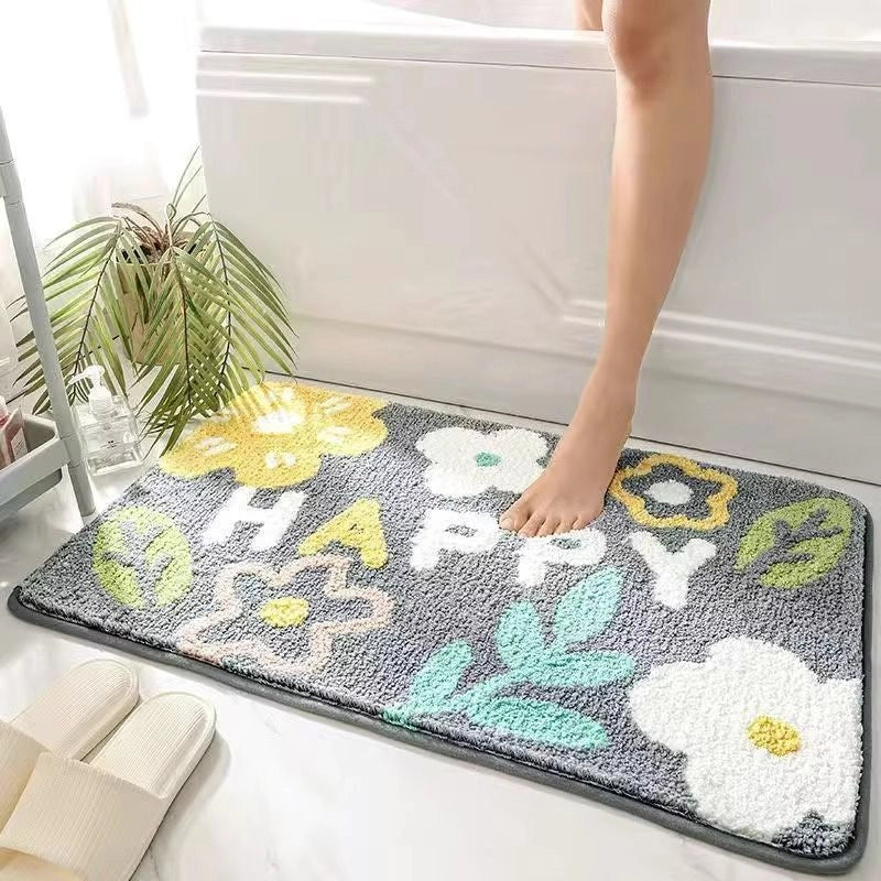 Casual Elegant Cute Geometric Floral Imitation Cashmere Carpet Bedding