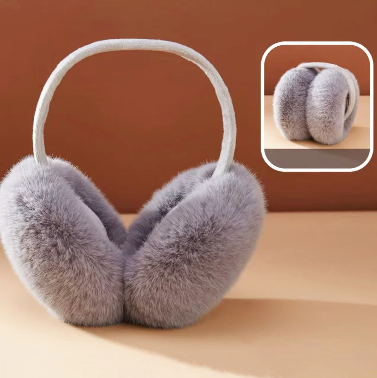 Solid Color Plush Earmuffs