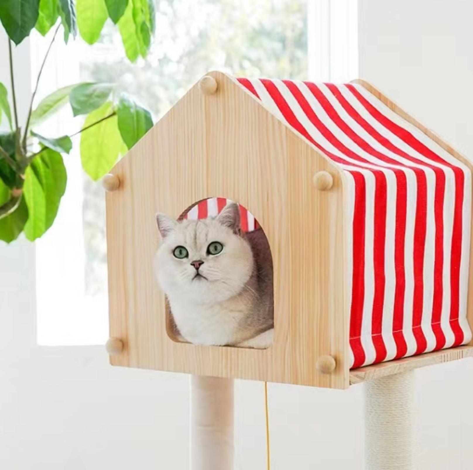 Farm Vibe Cat Tree Climbing Frame With Scratching Posts