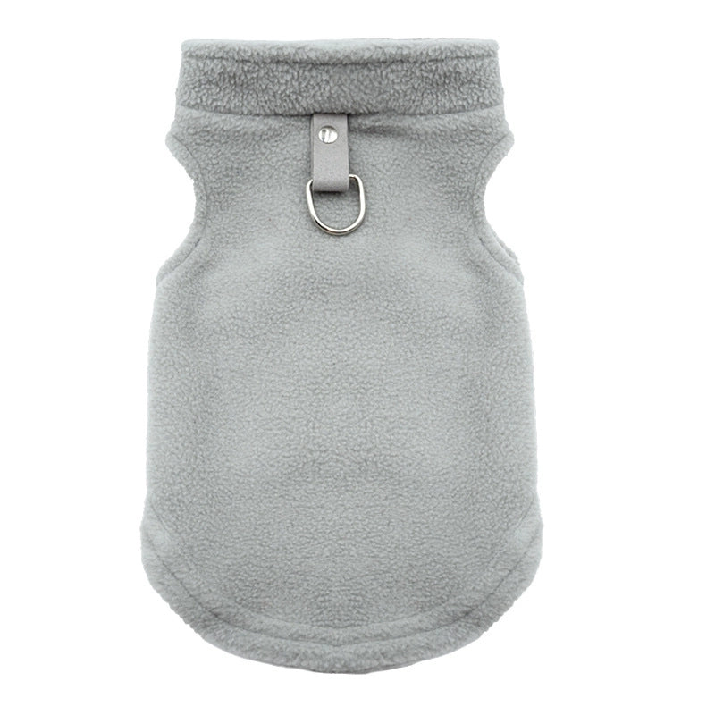 Minimalist Acrylic Solid Color Pet Clothing